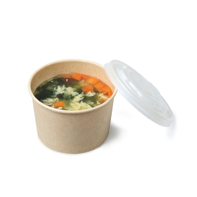 Bagasse Paper Soup Cup
