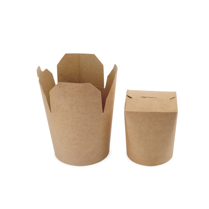 Kraft Round Food Box