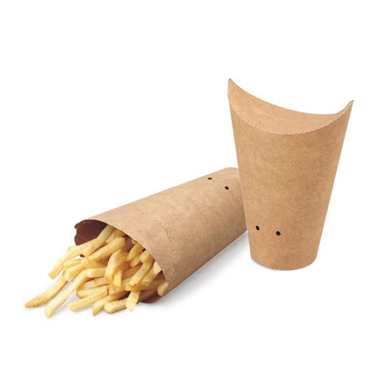 Natural Kraft Closed Snack Cup