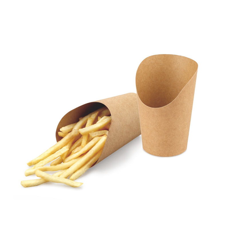 Natural Kraft Open Wrap Cup