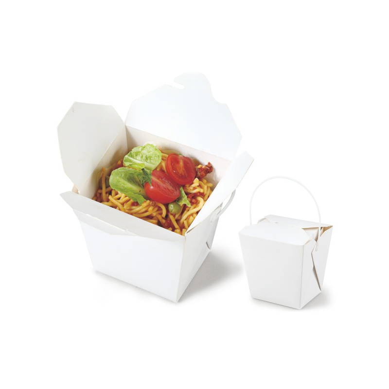 White Cardboard Box-pp Handle
