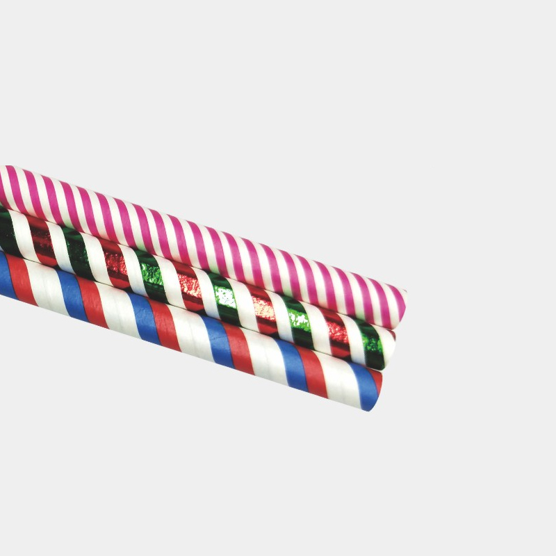 Stripe Colors Paper Straw