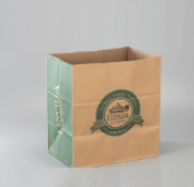 What is the Material of the Paper Bag?
